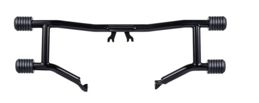Advanblack ProTek Front Performance High Way Peg Two Step Crash Bar for ‘09-’26 Harley Touring