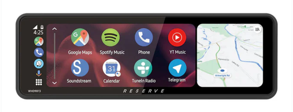 Soundstream Reserve WHD.9813 Plug-N-Play Multimedia Head Unit For 1998–2013 Harley Davidson Touring Series Motorcycles ( WHD9813 )