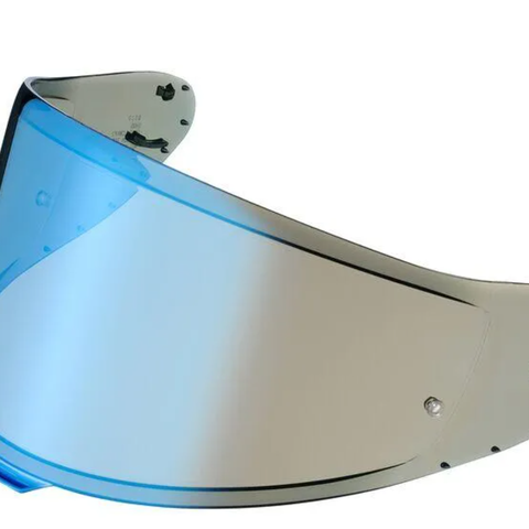 SHOEI CWR-F2 PINLOCK(R) READY FACE SHIELD - BLUE MIRROR