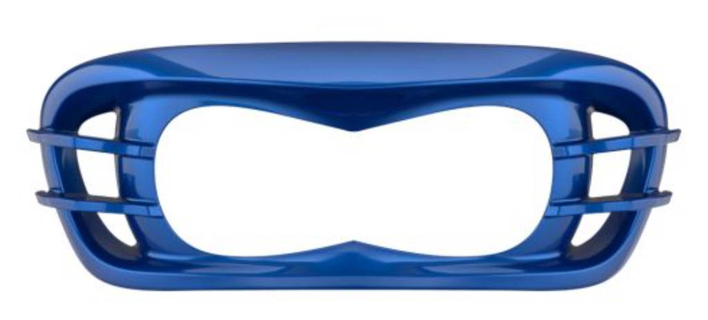 Advanblack Color Matched Headlight Bezel For 2015-2023 Harley Road Glide - Bright Billiard Blue
