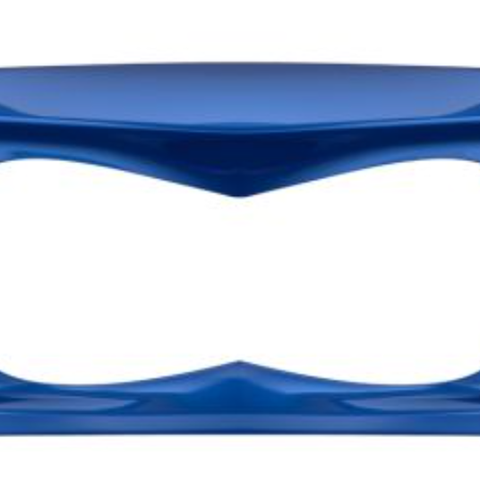 Advanblack Color Matched Headlight Bezel For 2015-2023 Harley Road Glide - Bright Billiard Blue