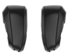 Advanblack Color Matched Lower Fairings for Harley '23.5-Later Harley Touring - Vivid Black RG Brackets