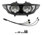 HOGWORKZ Silvertooth Performance LED Headlight for Harley Road Glide '23.5-'26