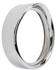 HOGWORKZ 7" Chrome 7" Headlight Visor Trim Ring for Harley-Davidson® Softail / Freewheeler FLRT