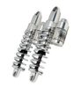 RWD RS-2 Rear Shock Absorber 15" for 1994 FXR CHROME SPRINGS - Custom