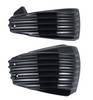 ADVANBLACK Advanblack Color Matched Ribbed Side Battery Cover for '18-'24 Harley softail - Infero Gray - Team Dream Rides