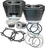 S&S Cycle 97" Big Bore Cylinder Kit - Wrinkle Black - Twin Cam 910-0205
