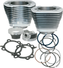 S&S CYCLE 97" Big Bore Cylinder Kit for Twin Cam - Silver (Part No. 910-0201)