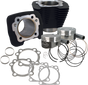 S&S Cycle 1250cc Sportster Cylinder Kit, 10.3:1 Compression, Wrinkle Black - 910-0691