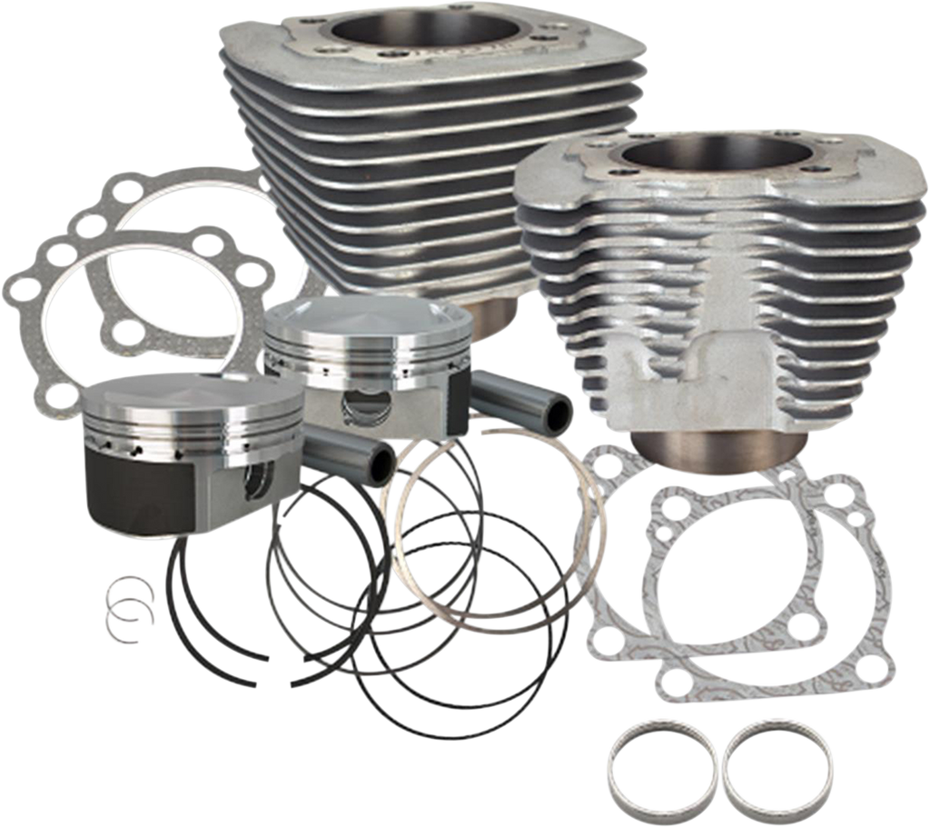 S&S Cycle 1200 cc Conversion Cylinder Kit for Harley-Davidson Sportster Models (Part 910-0689)
