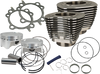 S&S CYCLE 98" Big Bore Cylinder Kit - Wrinkle Black for Twin Cam 910-0481
