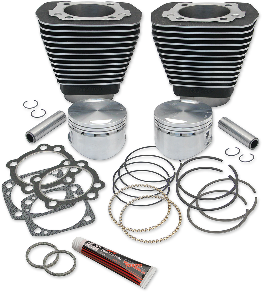 S&S CYCLE 96-Inch Big Bore Kit 91-7702 for Enhanced Performance