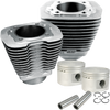 S&S Cycle 80" Evolution Big Twin Cylinder & Piston Kit - Natural Finish | Part 910-0179