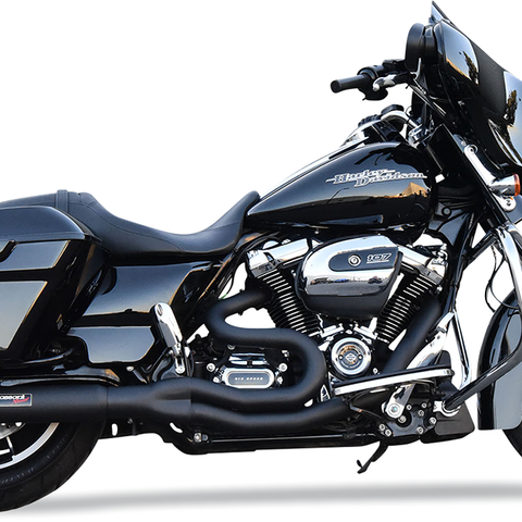 BASSANI XHAUST Road Rage II 2-Into-1 Mid-Length Exhaust System - Chrome 1F62C
