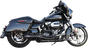 BASSANI XHAUST 2:1 Exhaust System with Black Finish, Part 1F68B