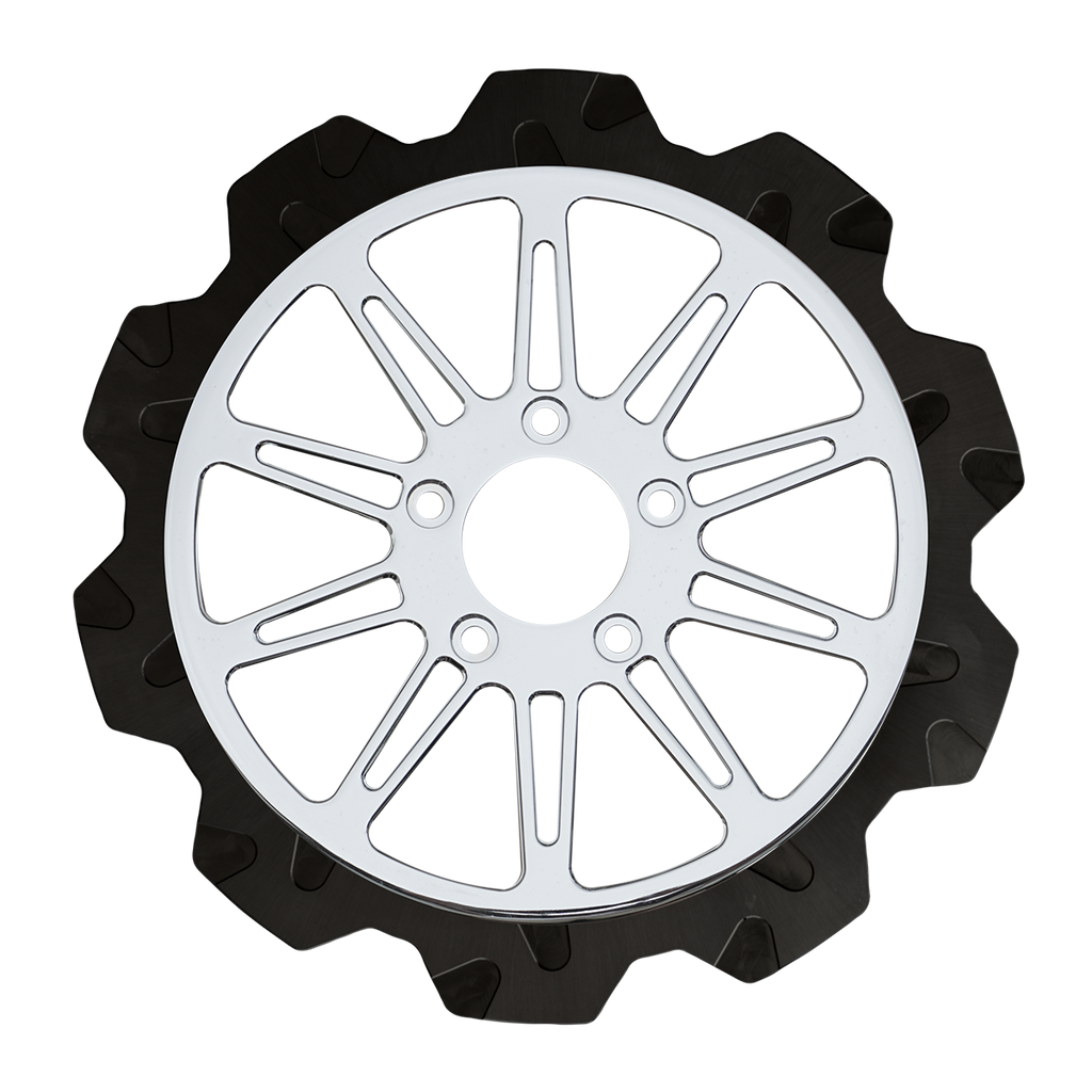 Oversized 13" Crown Cut Front Rotors - Team Dream Rides