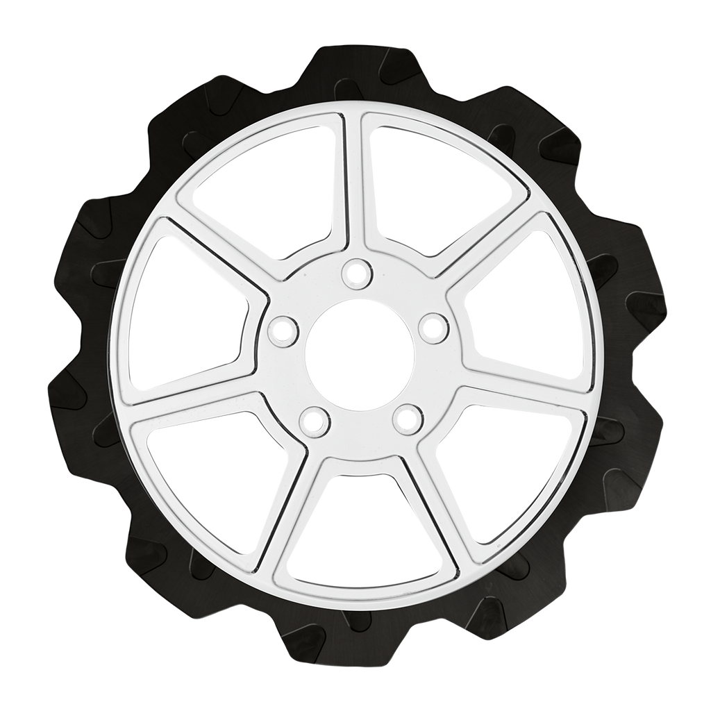 Oversized 13" Crown Cut Front Rotors - Team Dream Rides