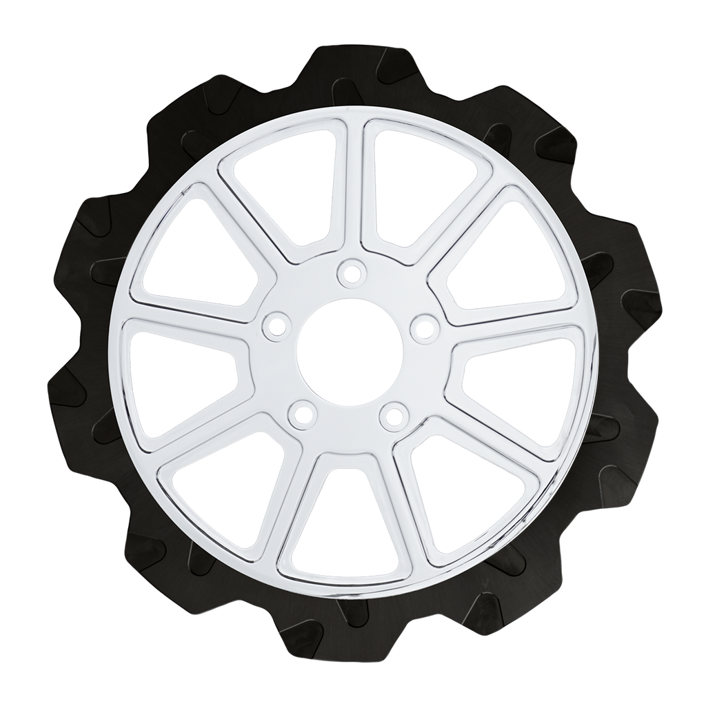 Oversized 13" Crown Cut Front Rotors - Team Dream Rides