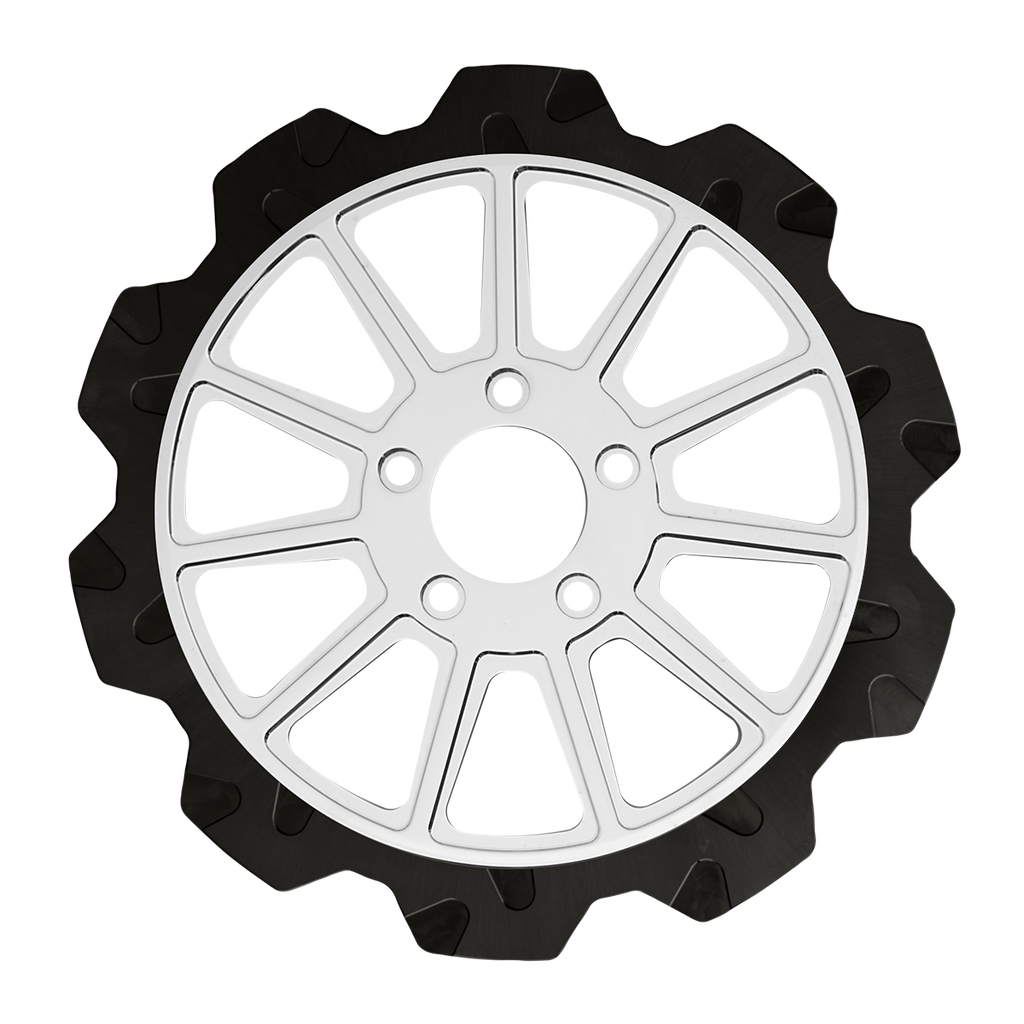 Oversized 13" Crown Cut Front Rotors - Team Dream Rides