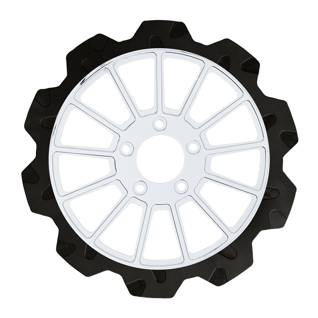 Oversized 13" Crown Cut Front Rotors - Team Dream Rides