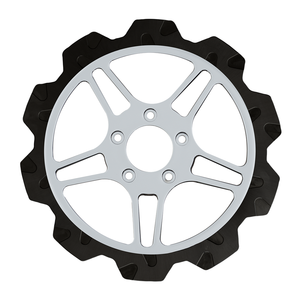 Oversized 13" Crown Cut Front Rotors - Team Dream Rides