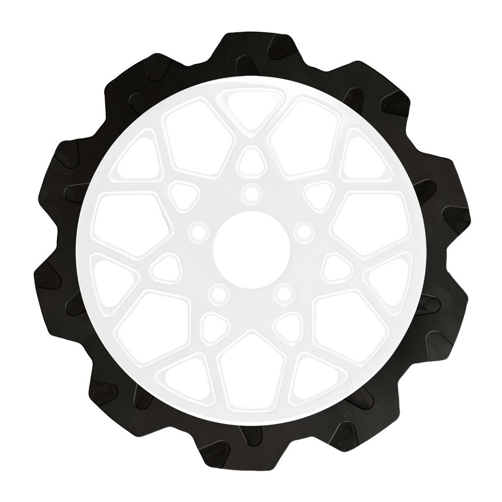 Oversized 13" Crown Cut Front Rotors - Team Dream Rides