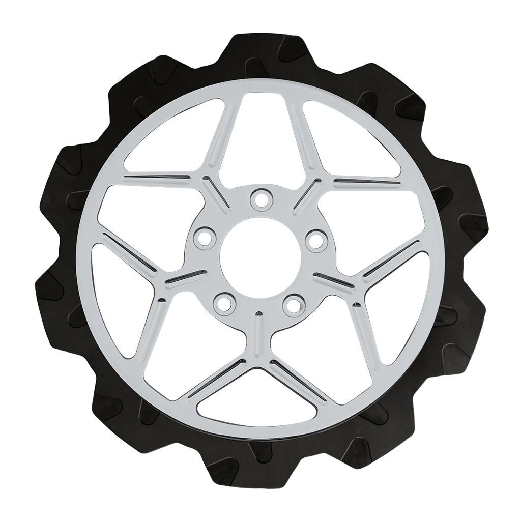 Oversized 13" Crown Cut Front Rotors - Team Dream Rides