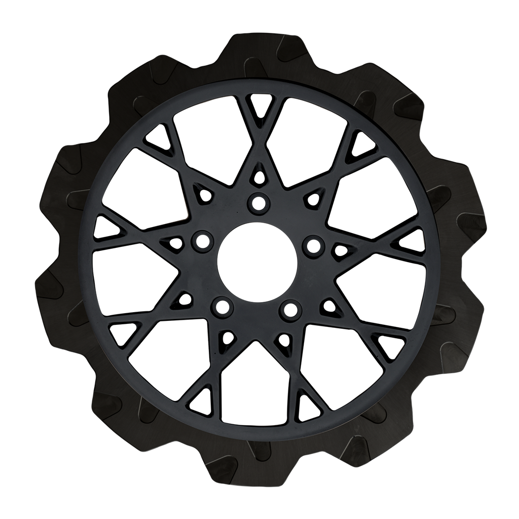 Oversized 13" Crown Cut Front Rotors - Team Dream Rides