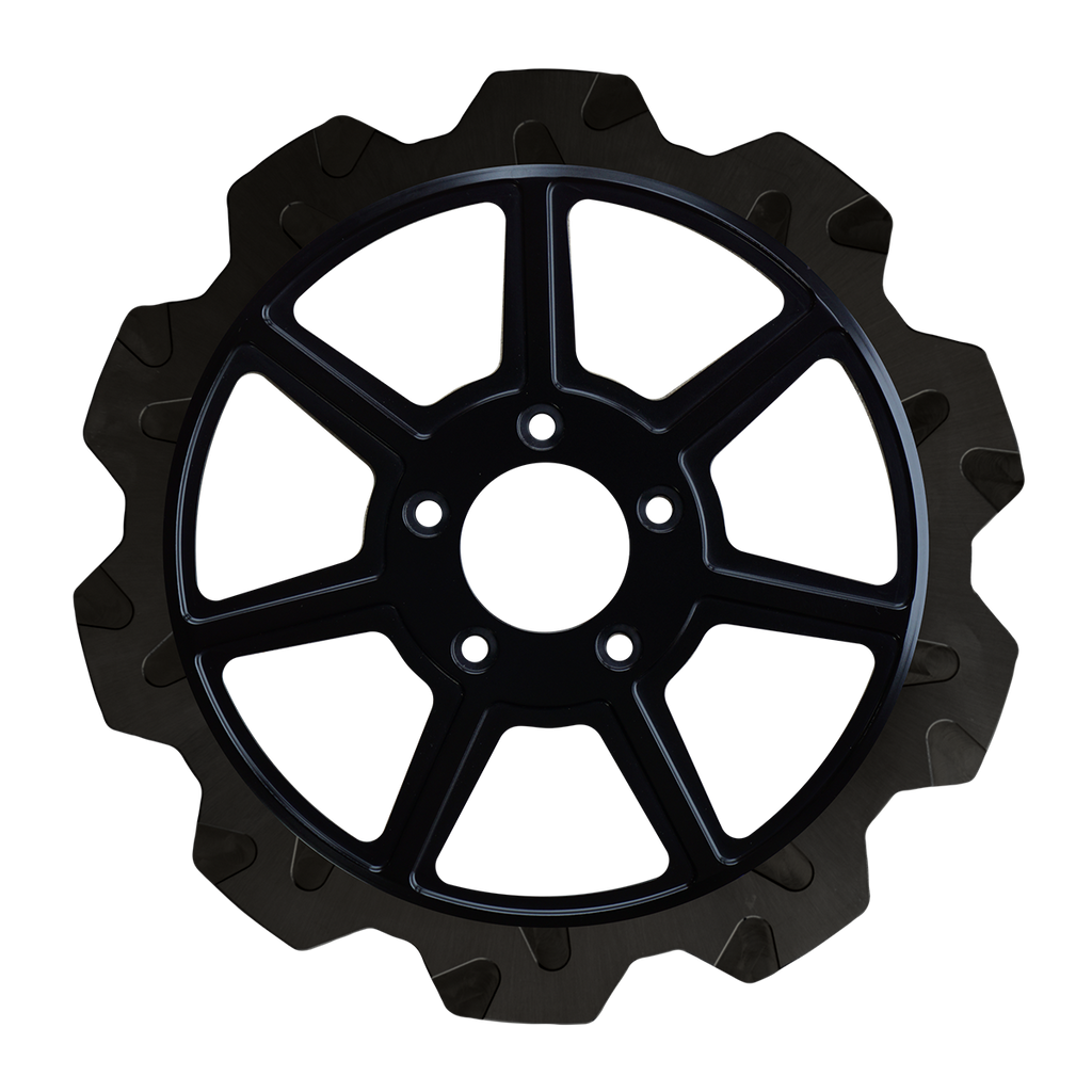 Oversized 13" Crown Cut Front Rotors - Team Dream Rides