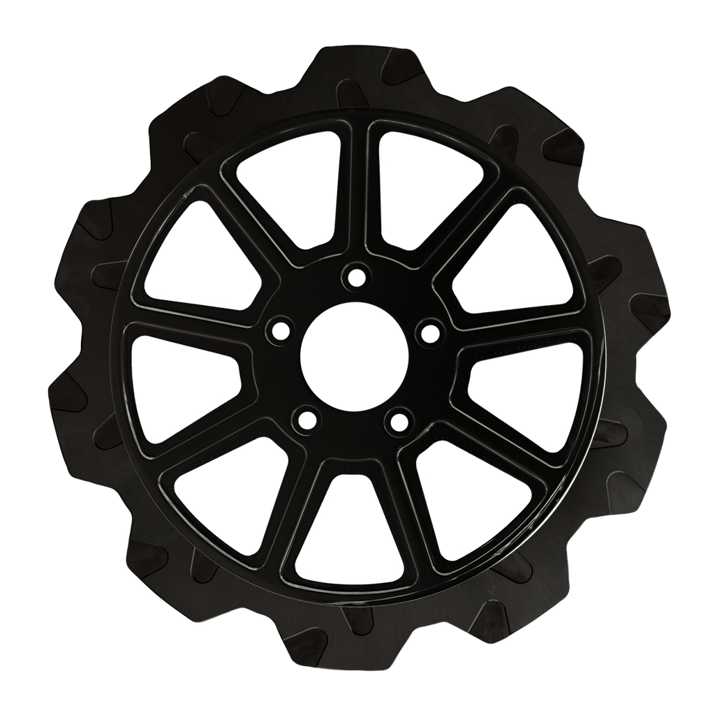 Oversized 13" Crown Cut Front Rotors - Team Dream Rides