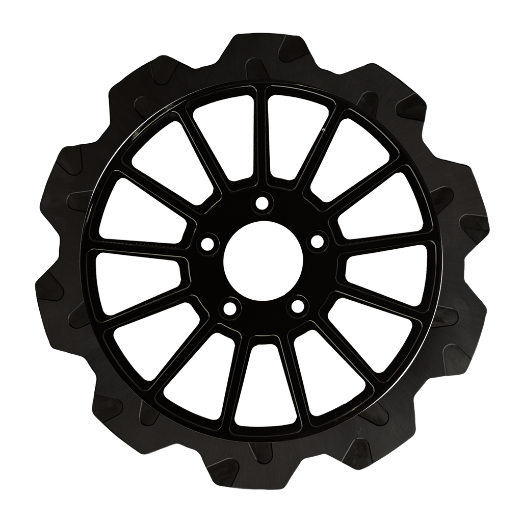 Oversized 13" Crown Cut Front Rotors - Team Dream Rides