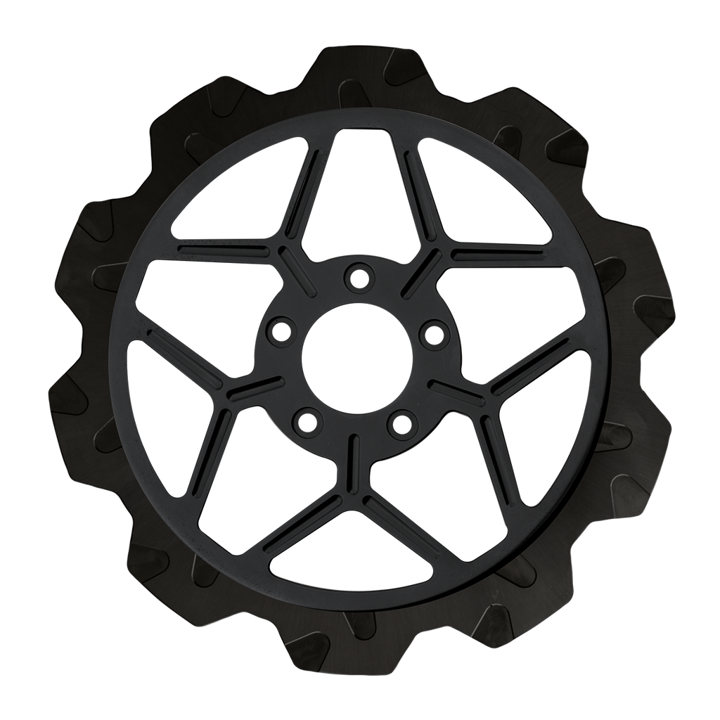 Oversized 13" Crown Cut Front Rotors - Team Dream Rides