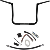 FAT BAGGERS INC. Handlebar Kit - Flat Top - 14" - Black 709114-B - Team Dream Rides