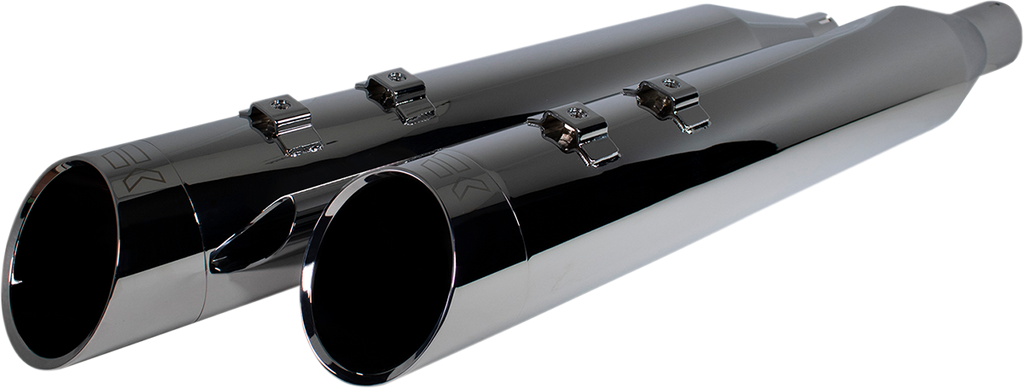 KHROME WERKS 4-1/2" HP-Plus? Slip-On Mufflers - Chrome Edge 202665 - Team Dream Rides