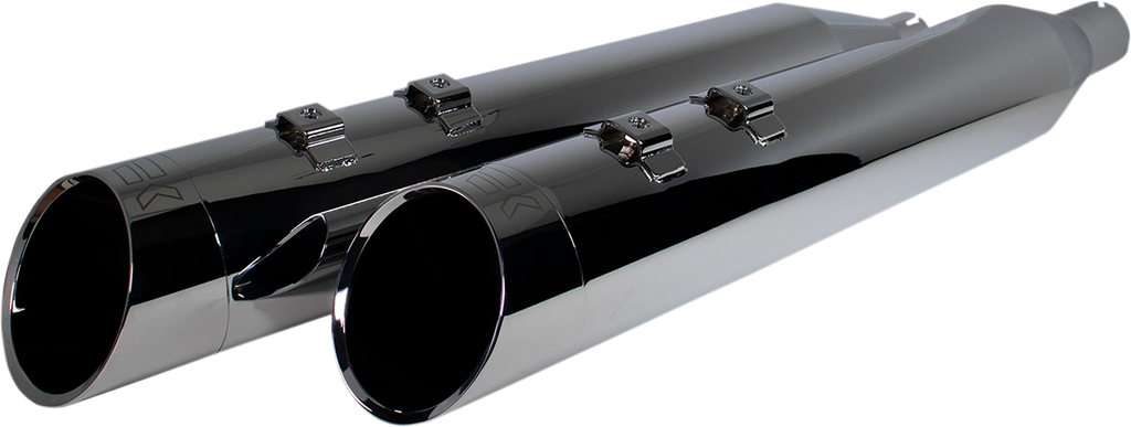 KHROME WERKS 4-1/2" HP-Plus? Slip-On Mufflers - Chrome Edge 202660 - Team Dream Rides