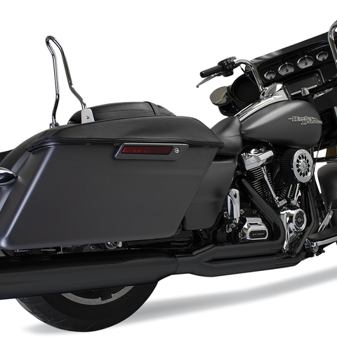 KHROME WERKS 2:1 Outlaw Exhaust - Black 200775 - Team Dream Rides