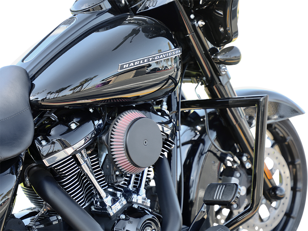 LA CHOPPERS Engine Guard - Black - Twin Peaks LA-7100-00B