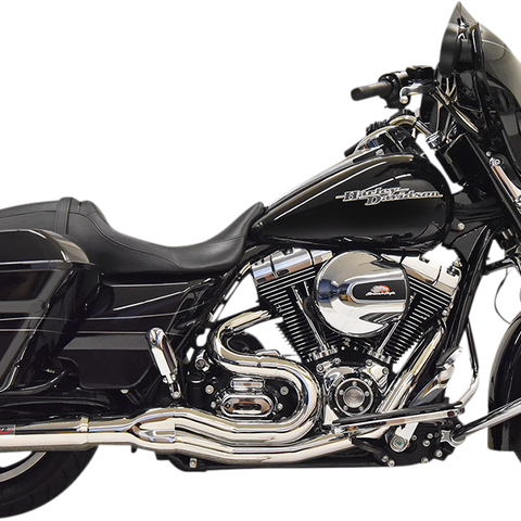 BASSANI XHAUST 2:1 Chrome Exhaust System Part #1F68C