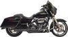 BASSANI XHAUST 2:1 Exhaust System with Black Finish, Part Number 1F88B