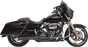 BASSANI XHAUST 2:1 Exhaust System with Black Finish, Part Number 1F88B
