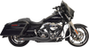 BASSANI XHAUST Road Rage II 2-Into-1 Mid-Length Exhaust System - Black (Part Number 1F62B)