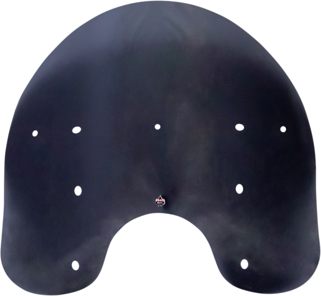 Klock Werks Billboard Flare Windshield 17-1/2-Inch Dark Smoke for 2018-2025 Harley-Davidson Baggers, KWW-02-0602