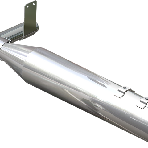 KHROME WERKS Sidekick Ghost Pipe - Chrome 200790 - Team Dream Rides