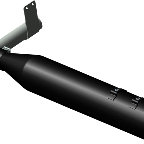 KHROME WERKS Sidekick Ghost Pipe - Black 200795 - Team Dream Rides