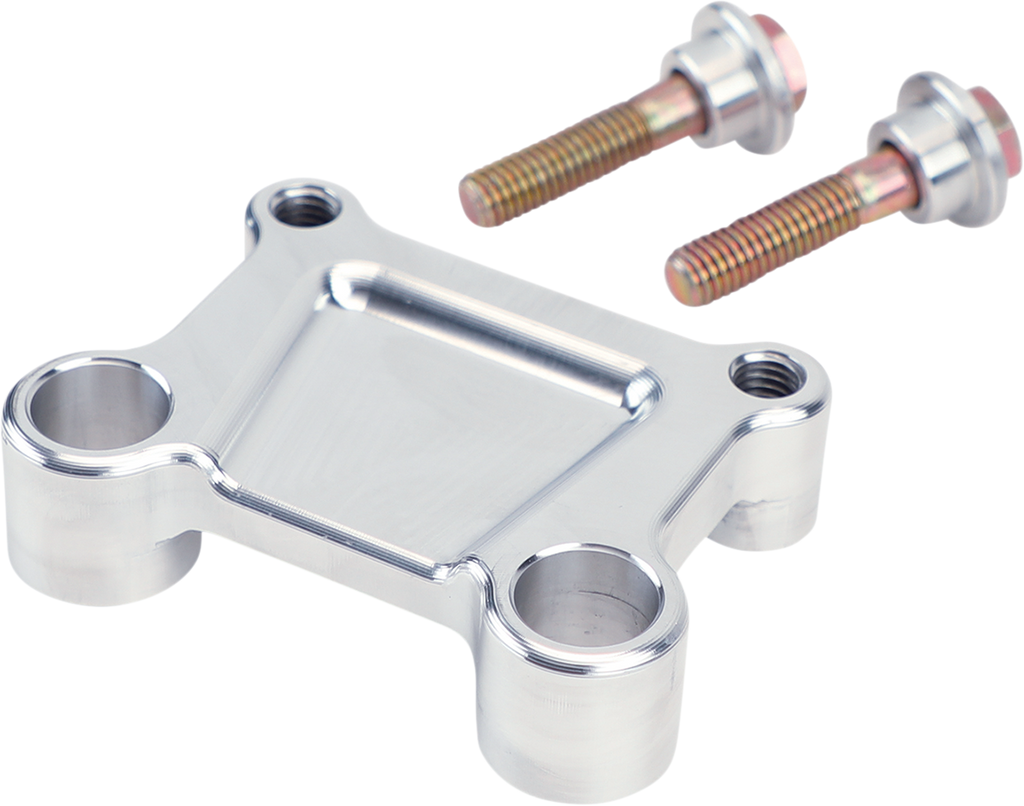 LA CHOPPERS T-Bar Handlebar Adapter for Harley Davidson FLH Models - Aluminum LA-7415-15R