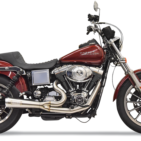 BASSANI XHAUST Ripper 2:1 Exhaust System for Harley Davidson - Stainless Steel 1D5SS