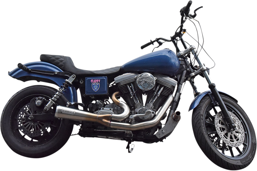 BASSANI XHAUST Ripper 2:1 Exhaust System in Chrome - Part Number 1D5C