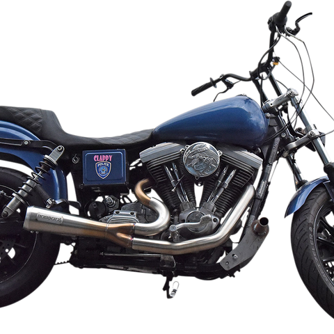 BASSANI XHAUST Ripper 2:1 Exhaust System in Chrome - Part Number 1D5C