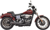 BASSANI XHAUST Ripper 2:1 Exhaust System - Black 1D5B