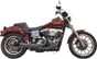 BASSANI XHAUST Ripper 2:1 Exhaust System - Black 1D5B